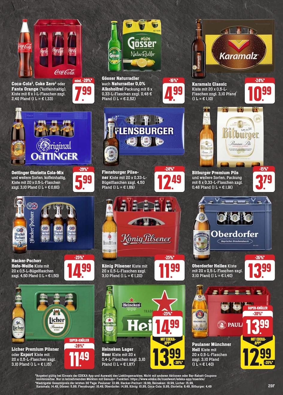 Edeka Prospekt ab Montag - Hessen Seite 29
