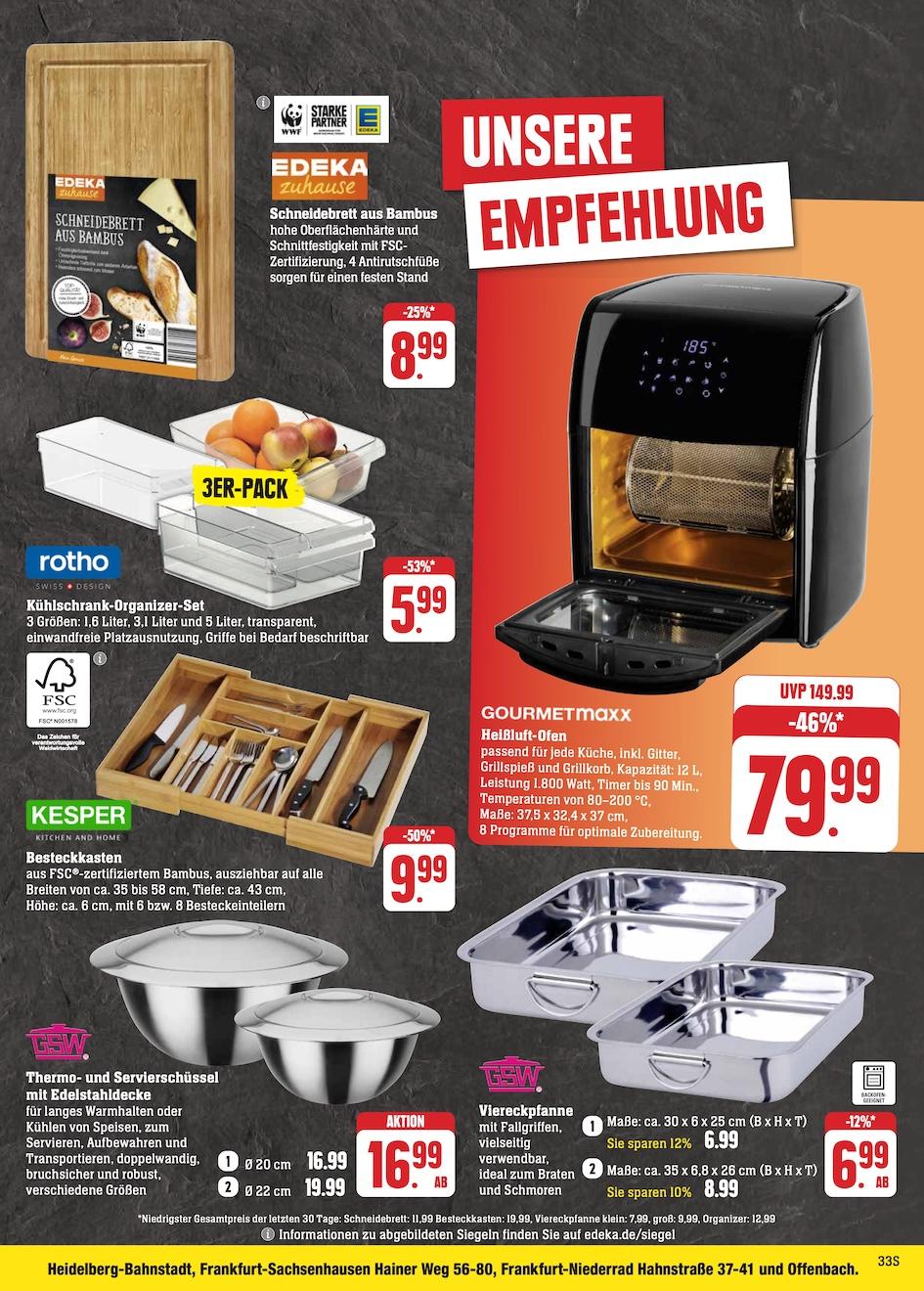 Edeka Prospekt ab Montag - Hessen Seite 33