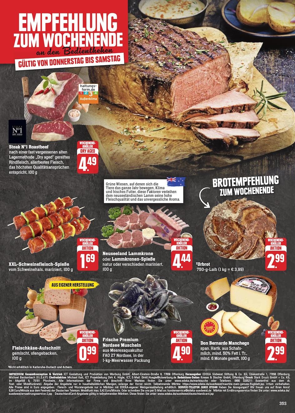 Edeka Prospekt ab Montag - Hessen Seite 35
