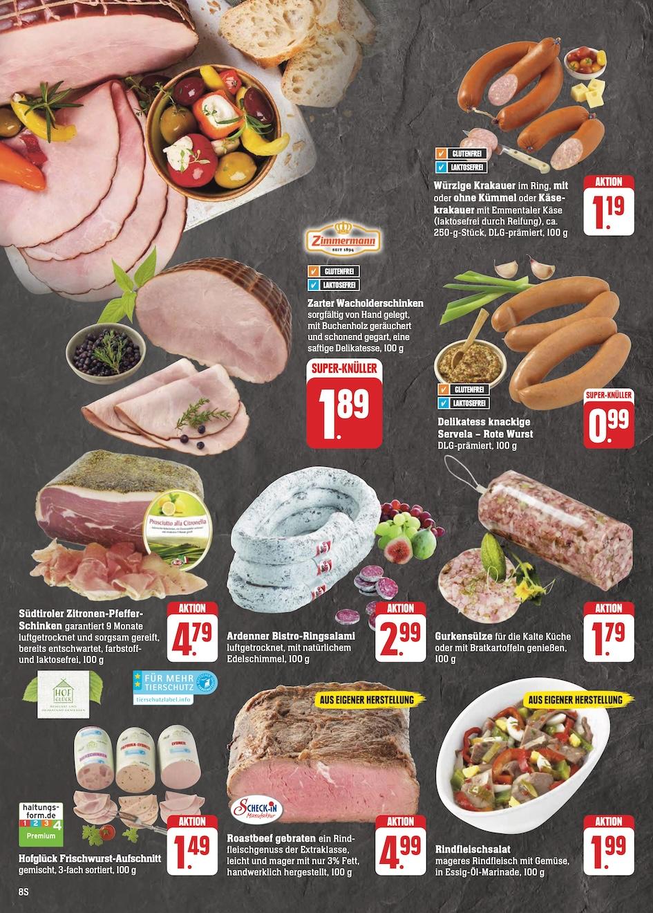 Edeka Prospekt ab Montag - Hessen Seite 8