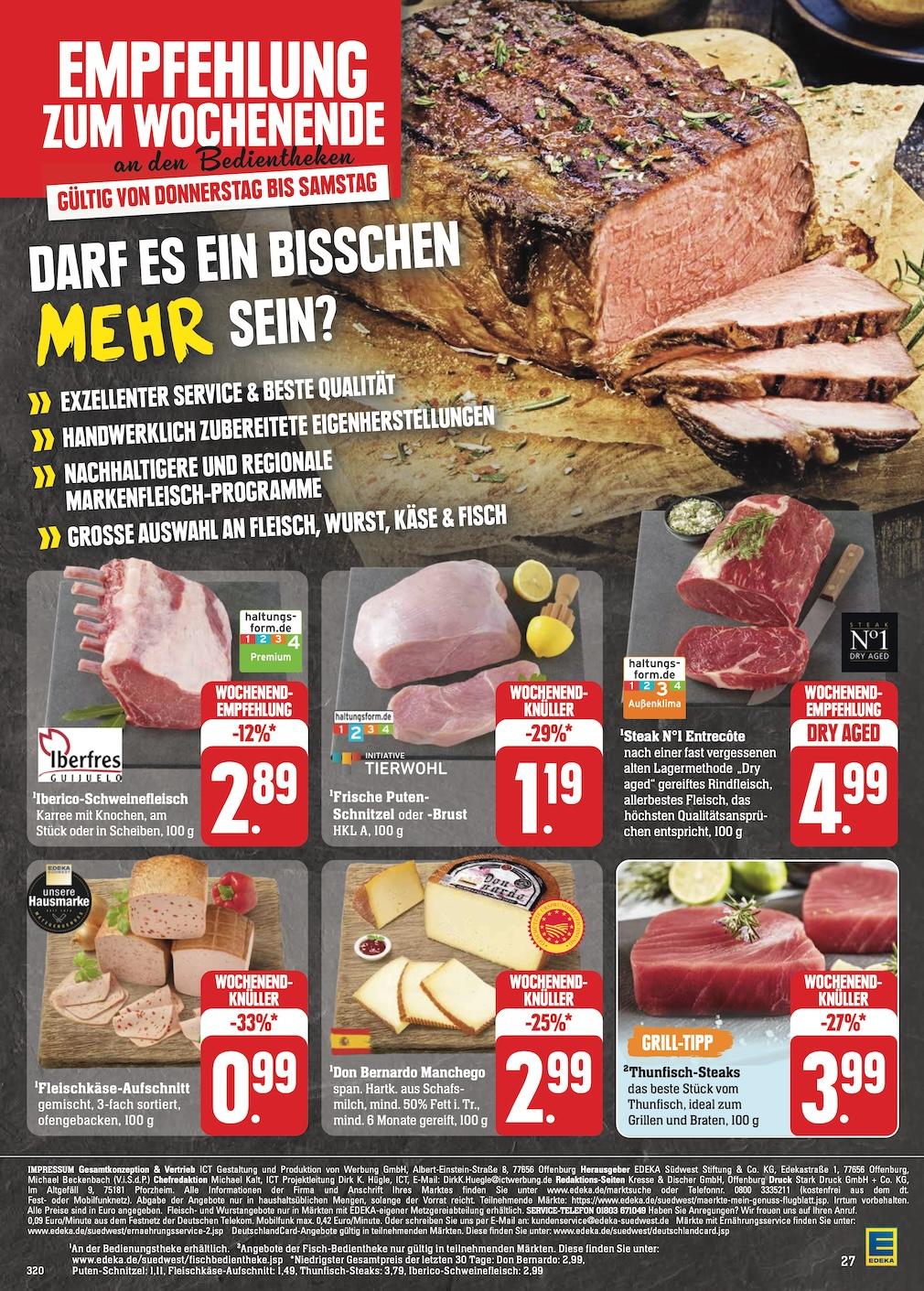 Edeka Prospekt ab Montag - Rheinland - Pfalz Seite 31