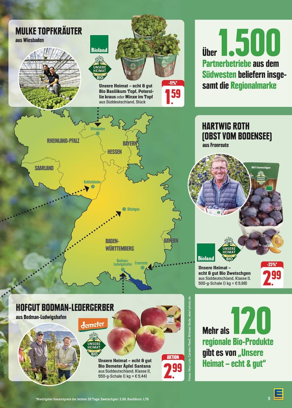 Edeka Prospekt ab Montag - Rheinland - Pfalz Seite 5