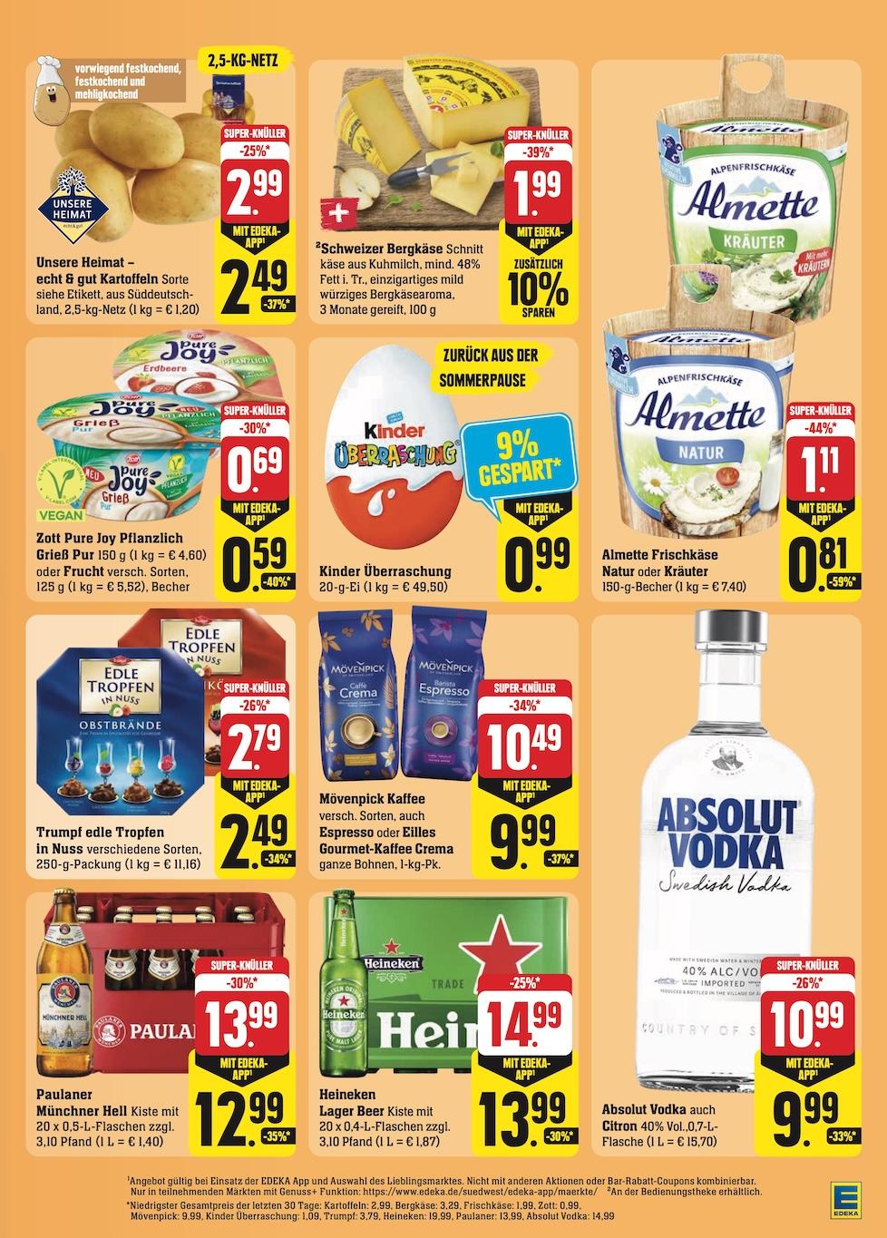 Edeka Prospekt ab Montag - Baden - Württemberg Seite 35