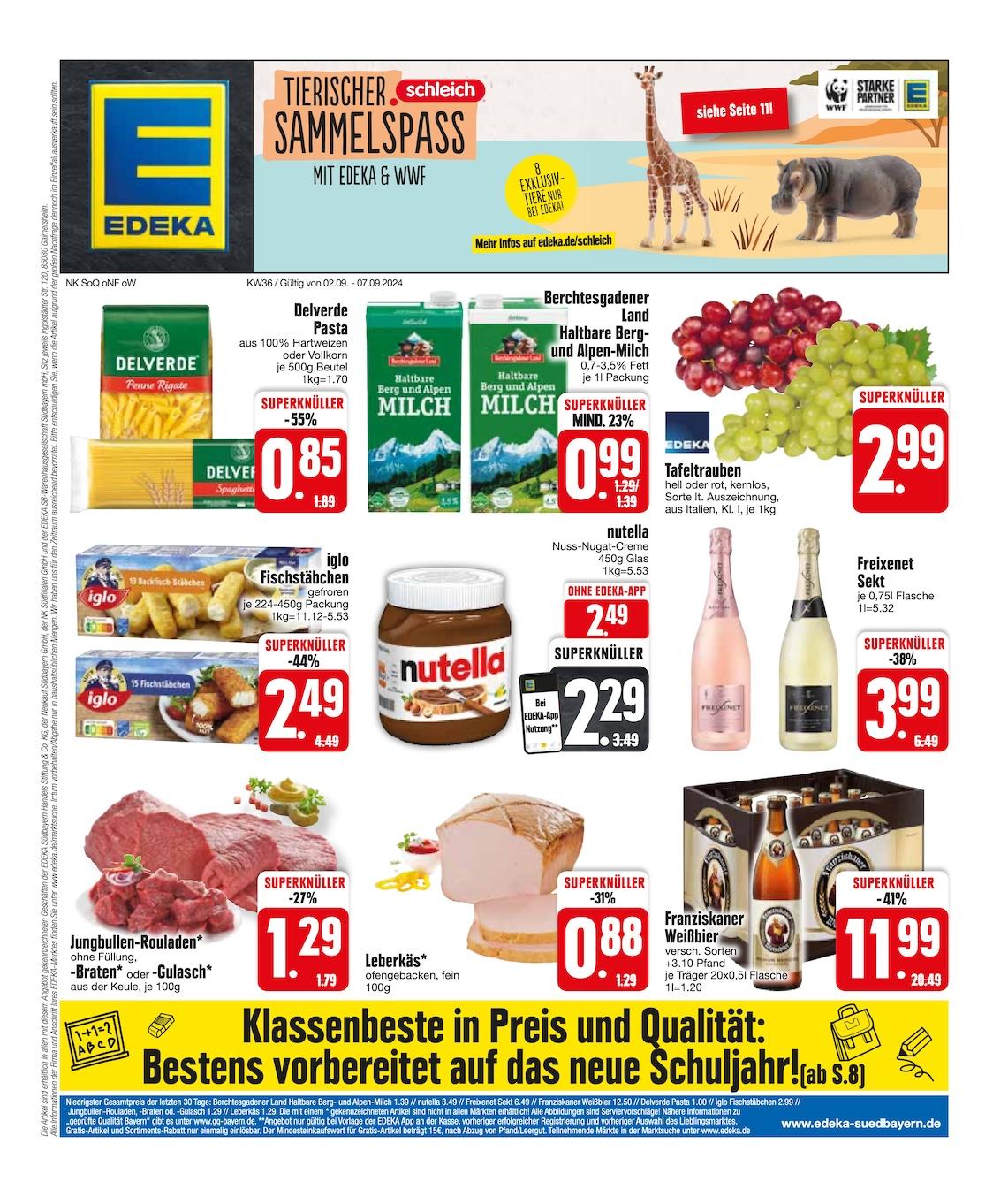 Edeka Prospekt ab Montag - Bayern Süd Seite 1