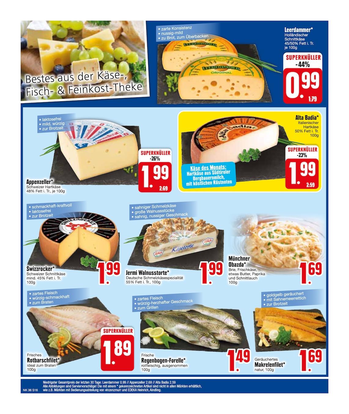 Edeka Prospekt ab Montag - Bayern Süd Seite 16