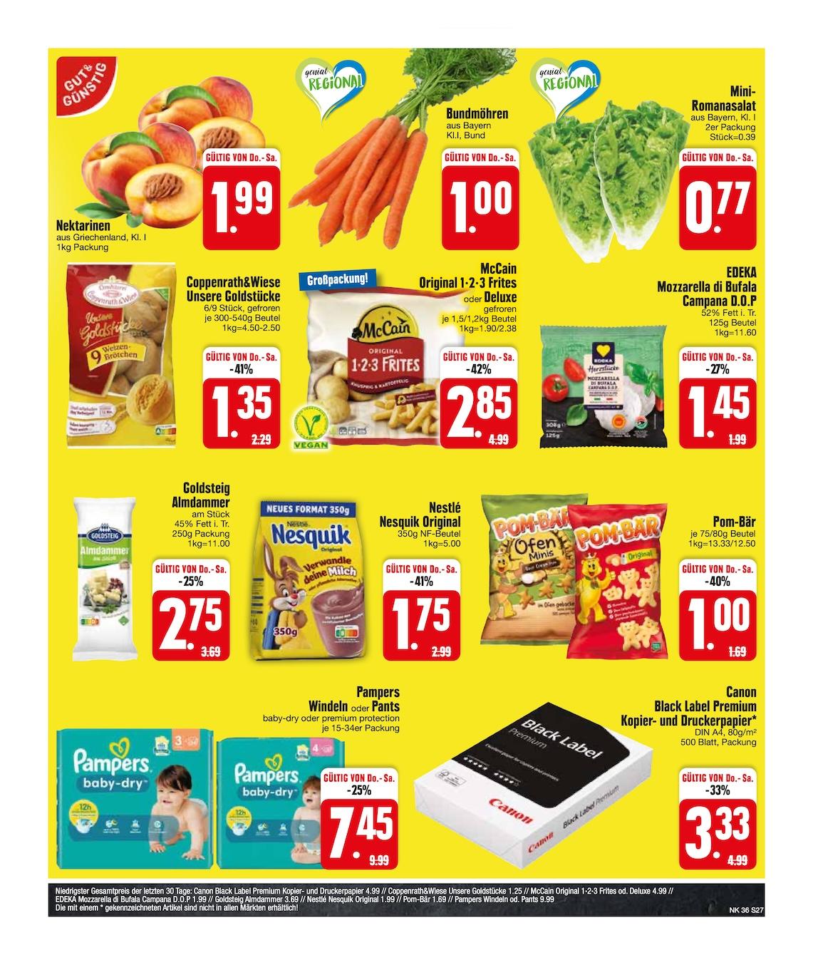 Edeka Prospekt ab Montag - Bayern Süd Seite 27