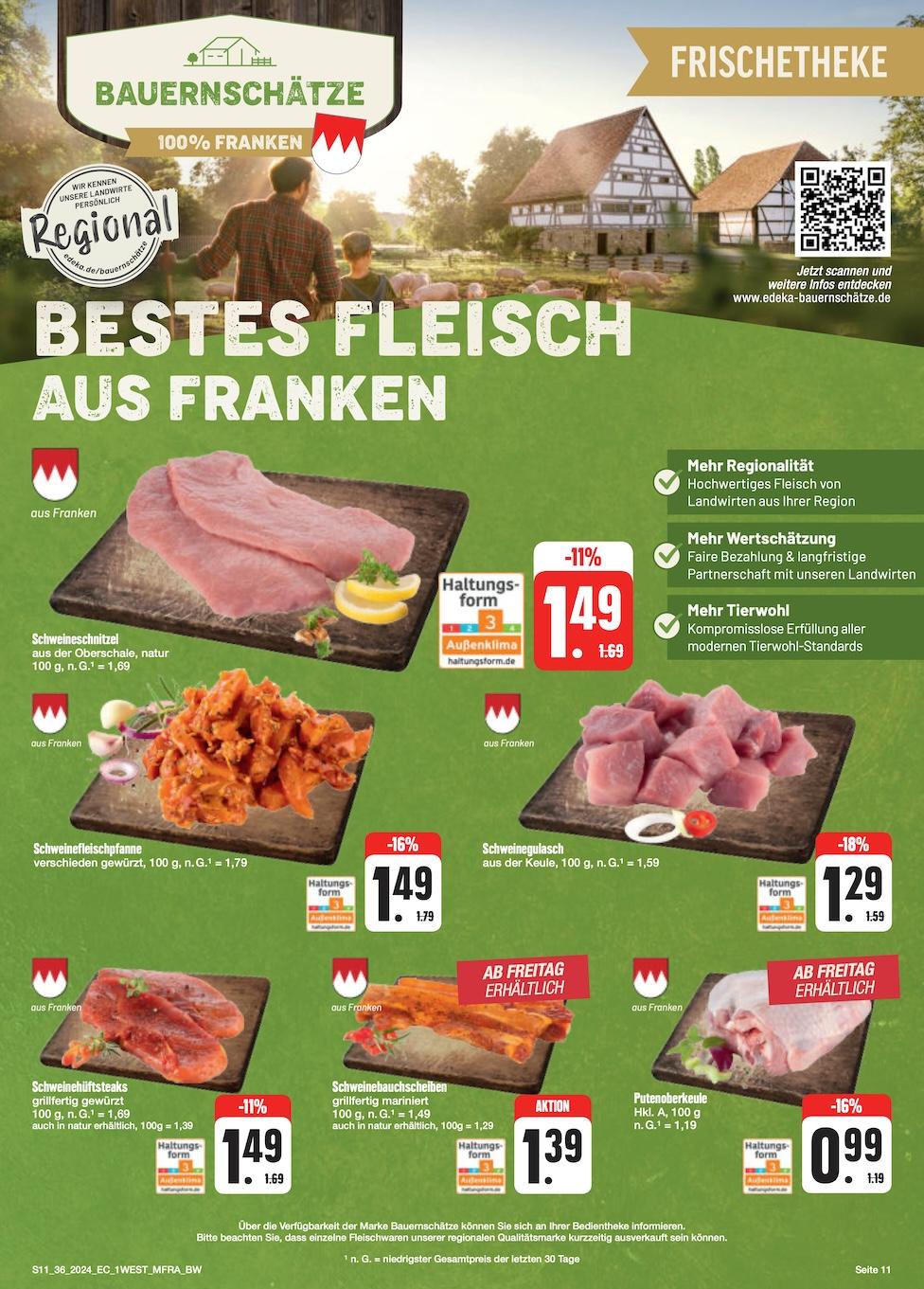 Edeka Prospekt ab Montag - Bayern Nord Seite 11