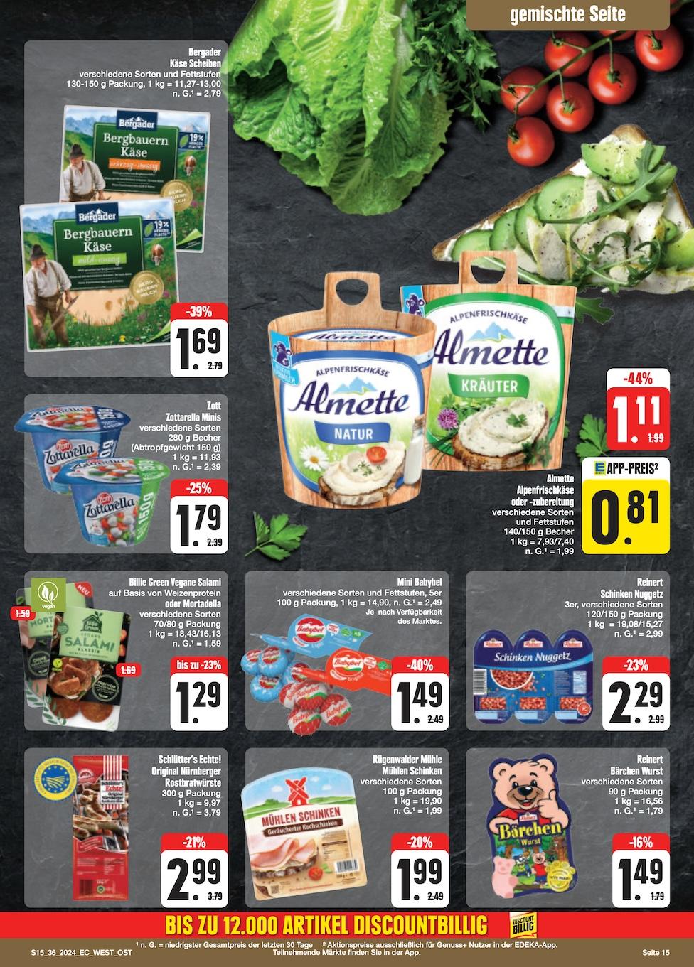 Edeka Prospekt ab Montag - Bayern Nord Seite 15