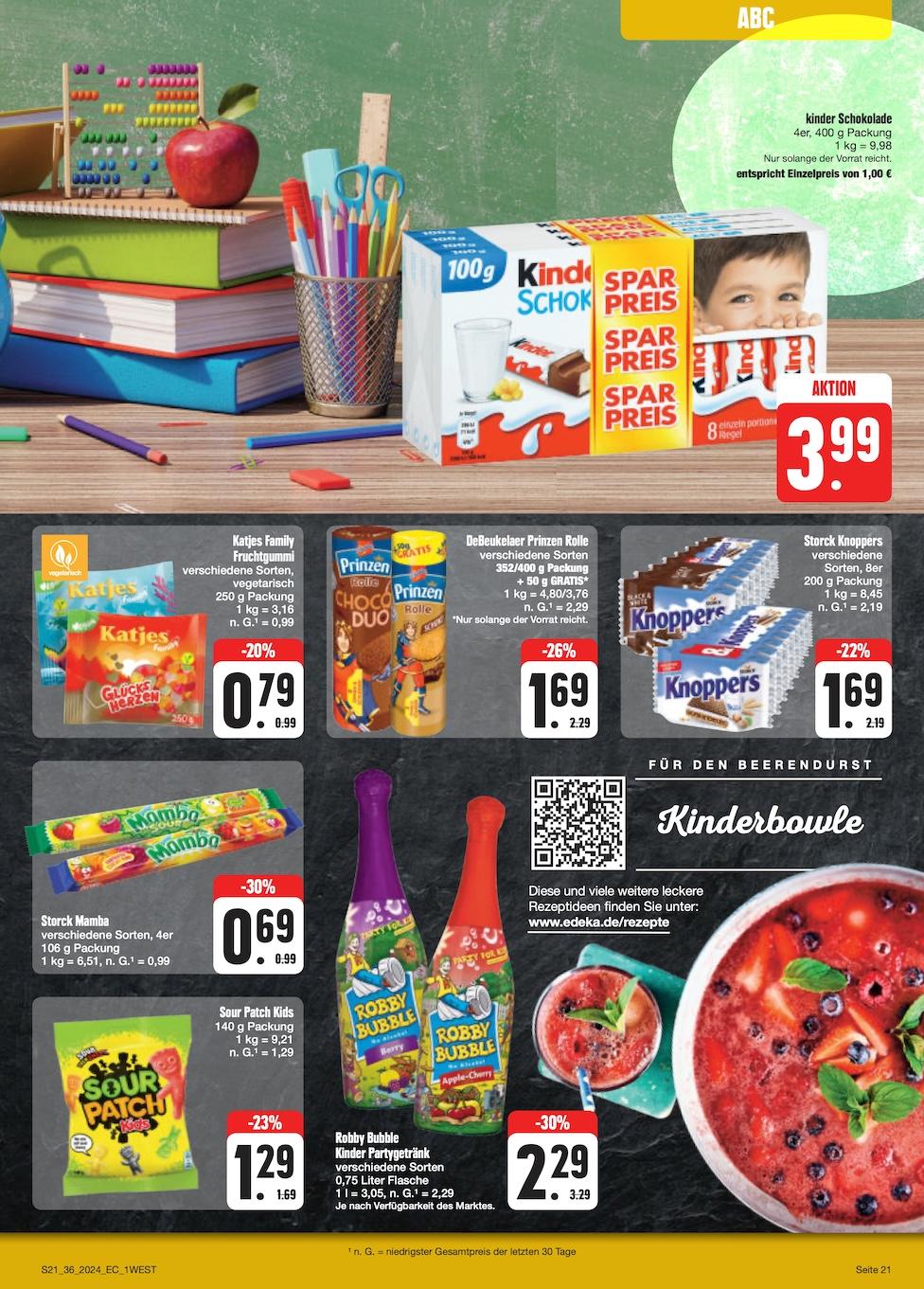 Edeka Prospekt ab Montag - Bayern Nord Seite 21