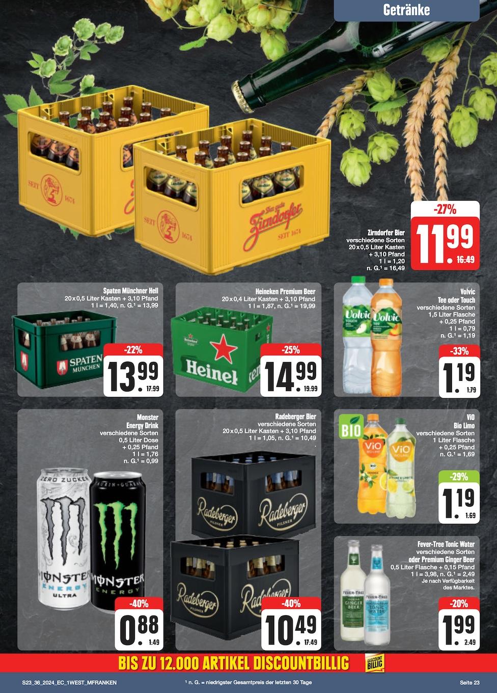 Edeka Prospekt ab Montag - Bayern Nord Seite 23