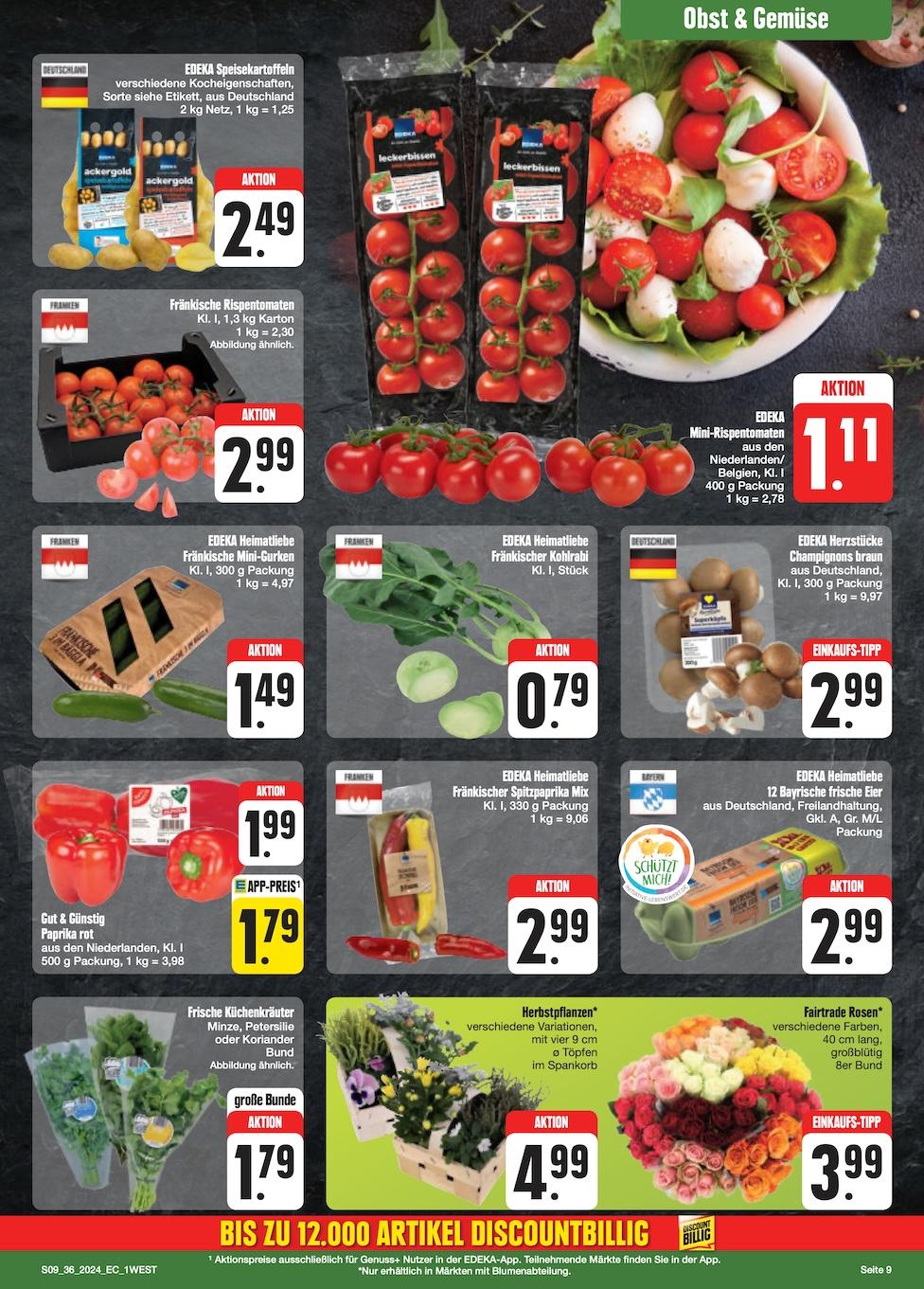 Edeka Prospekt ab Montag - Bayern Nord Seite 9