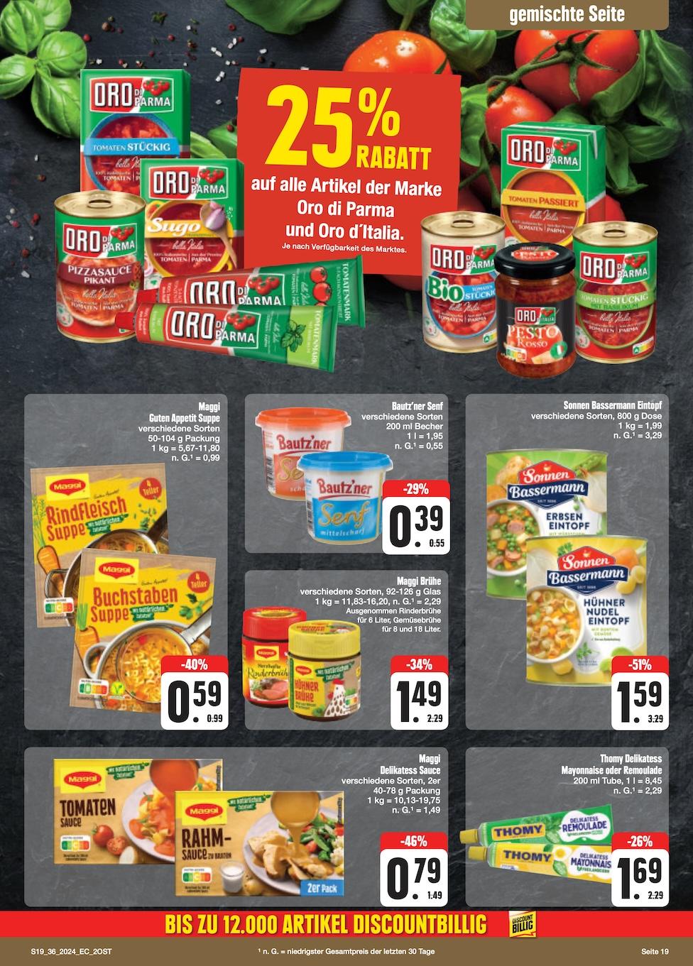 Edeka Prospekt ab Montag - Sachsen Seite 19