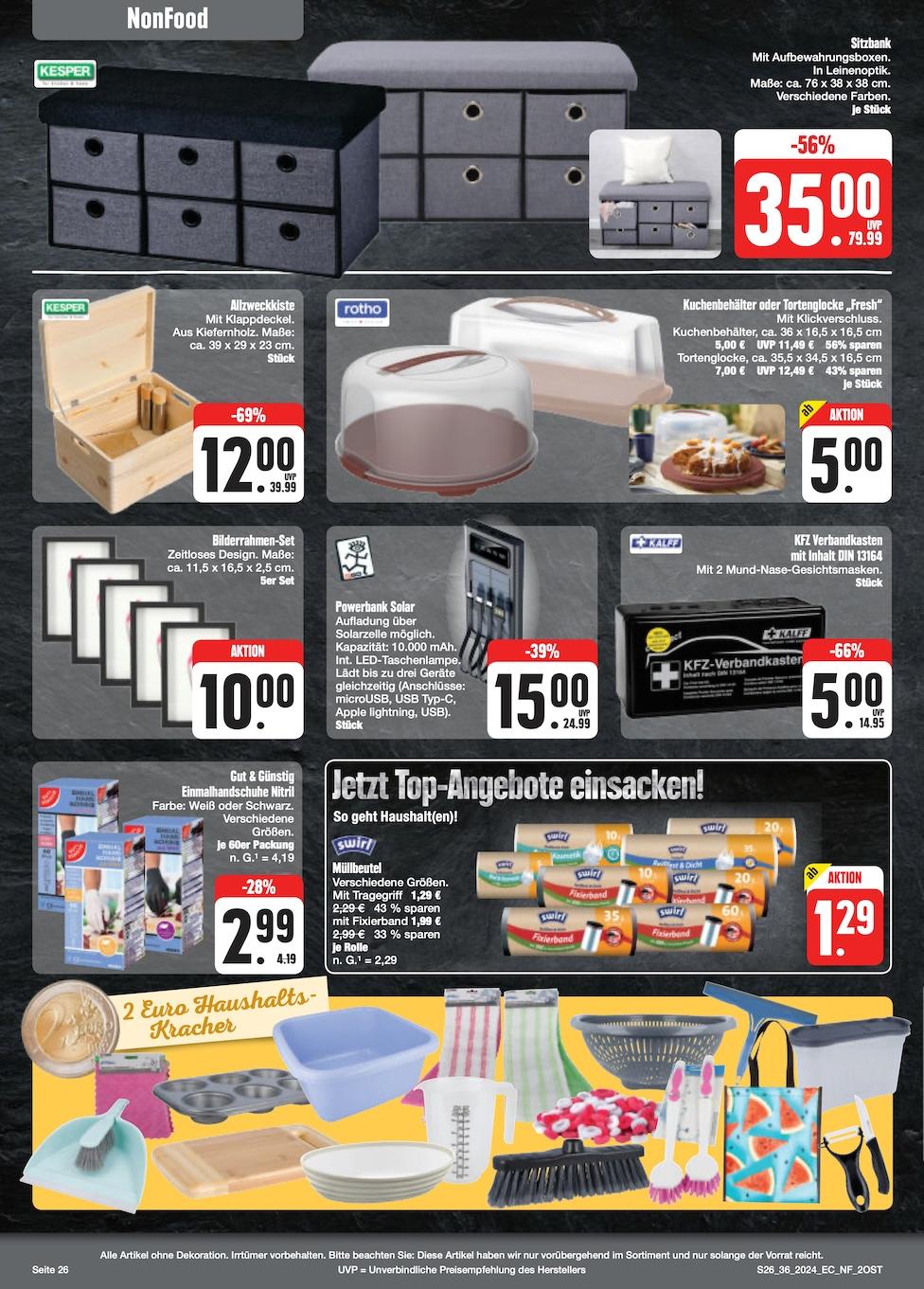 Edeka Prospekt ab Montag - Sachsen Seite 26