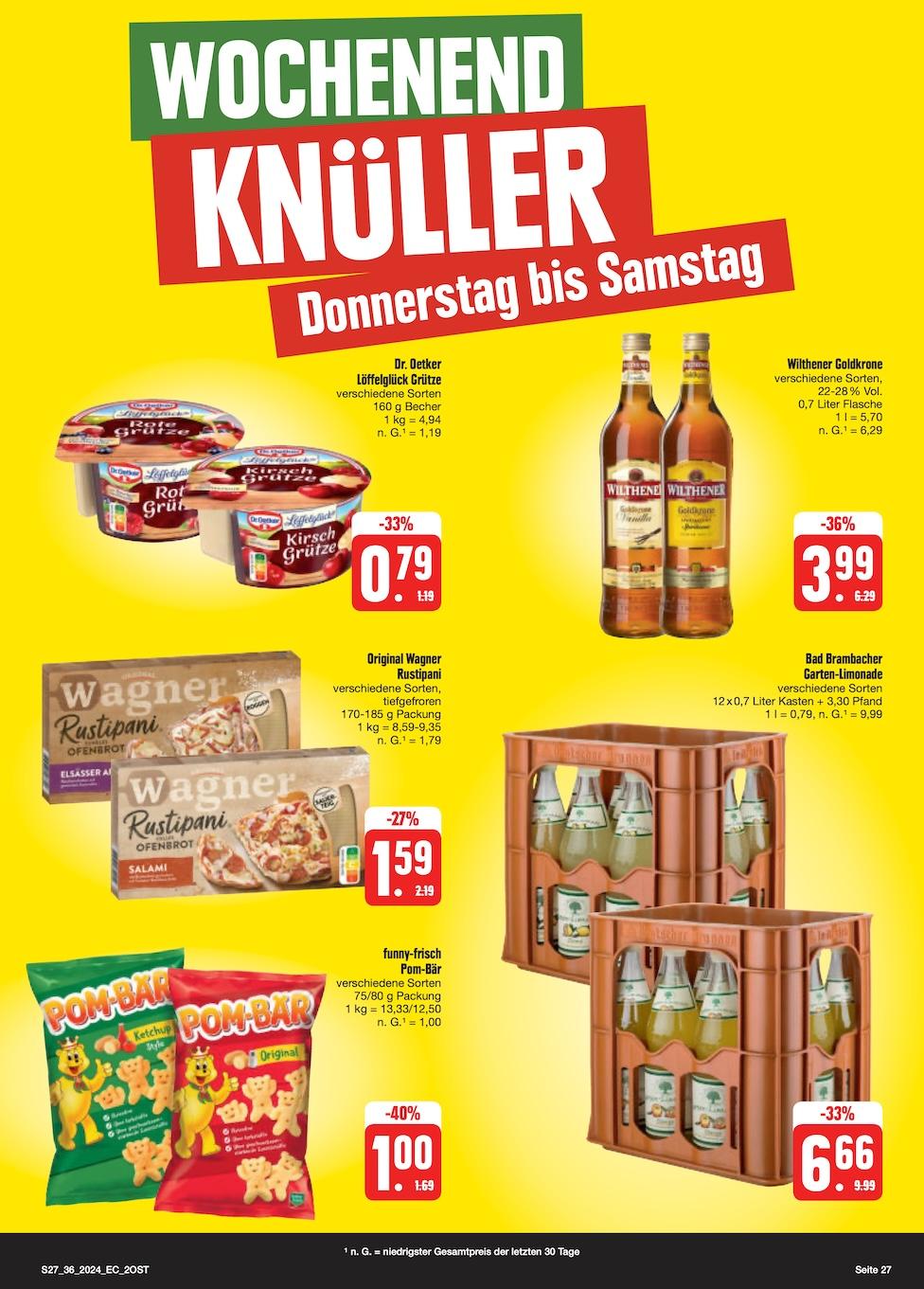 Edeka Prospekt ab Montag - Sachsen Seite 27