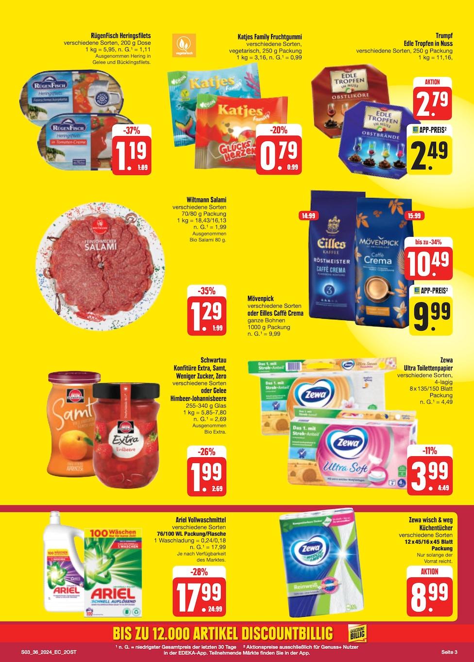 Edeka Prospekt ab Montag - Sachsen Seite 3