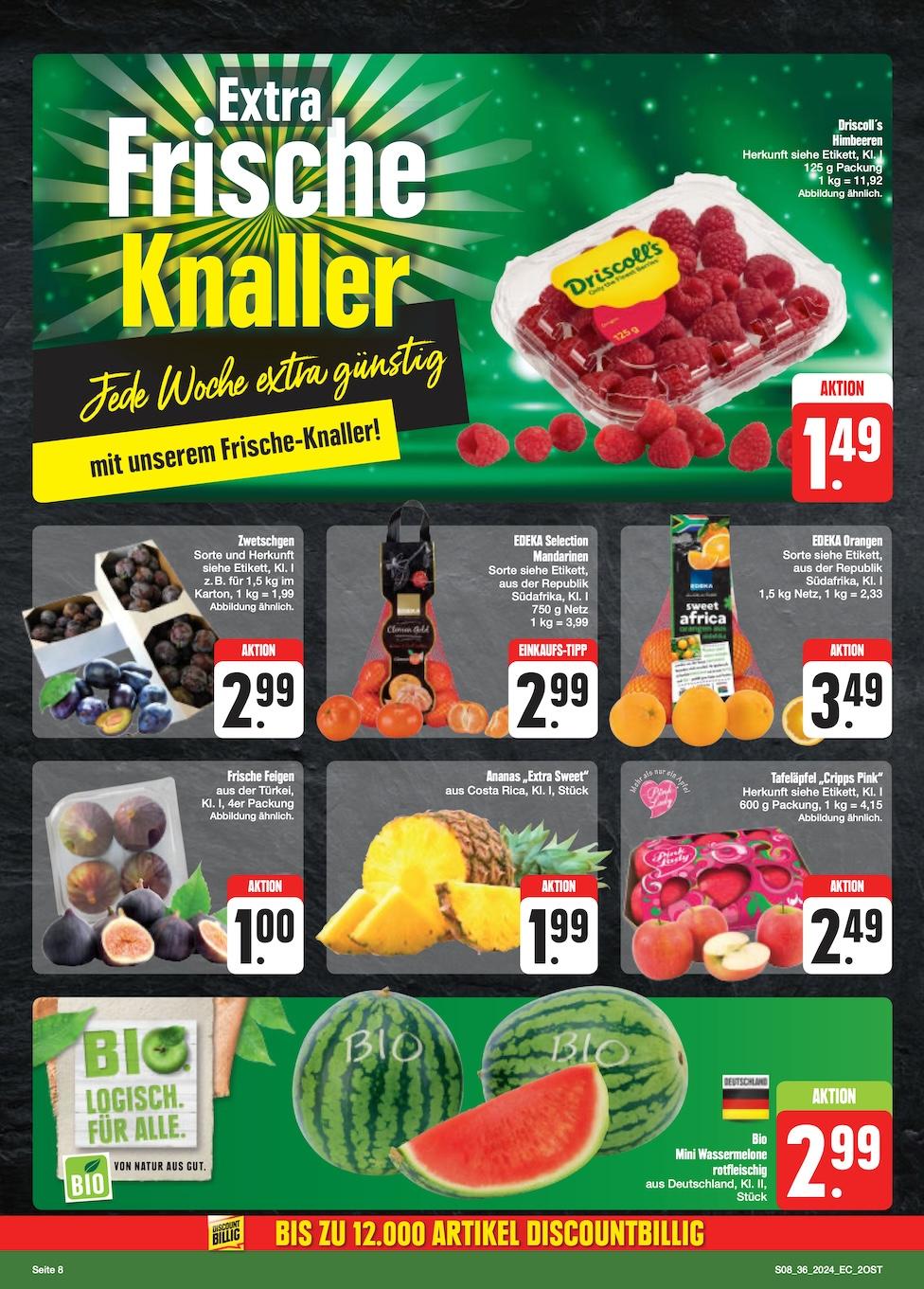 Edeka Prospekt ab Montag - Sachsen Seite 8