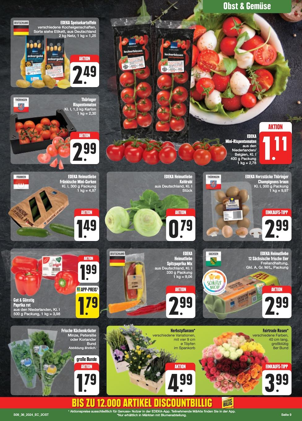 Edeka Prospekt ab Montag - Sachsen Seite 9