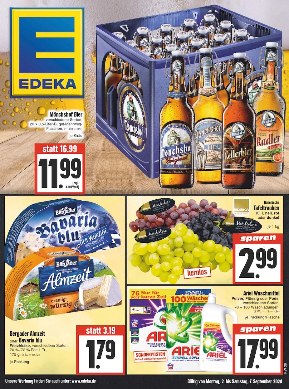 Edeka Prospekt ab Montag - Thüringen Seite 1