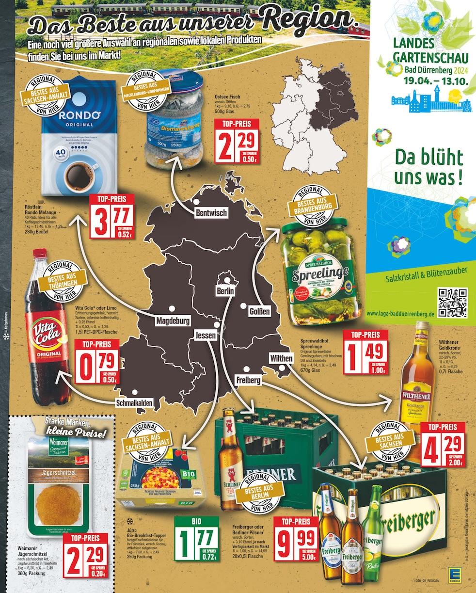 Edeka Prospekt ab Montag - Sachsen-Anhalt Seite 9