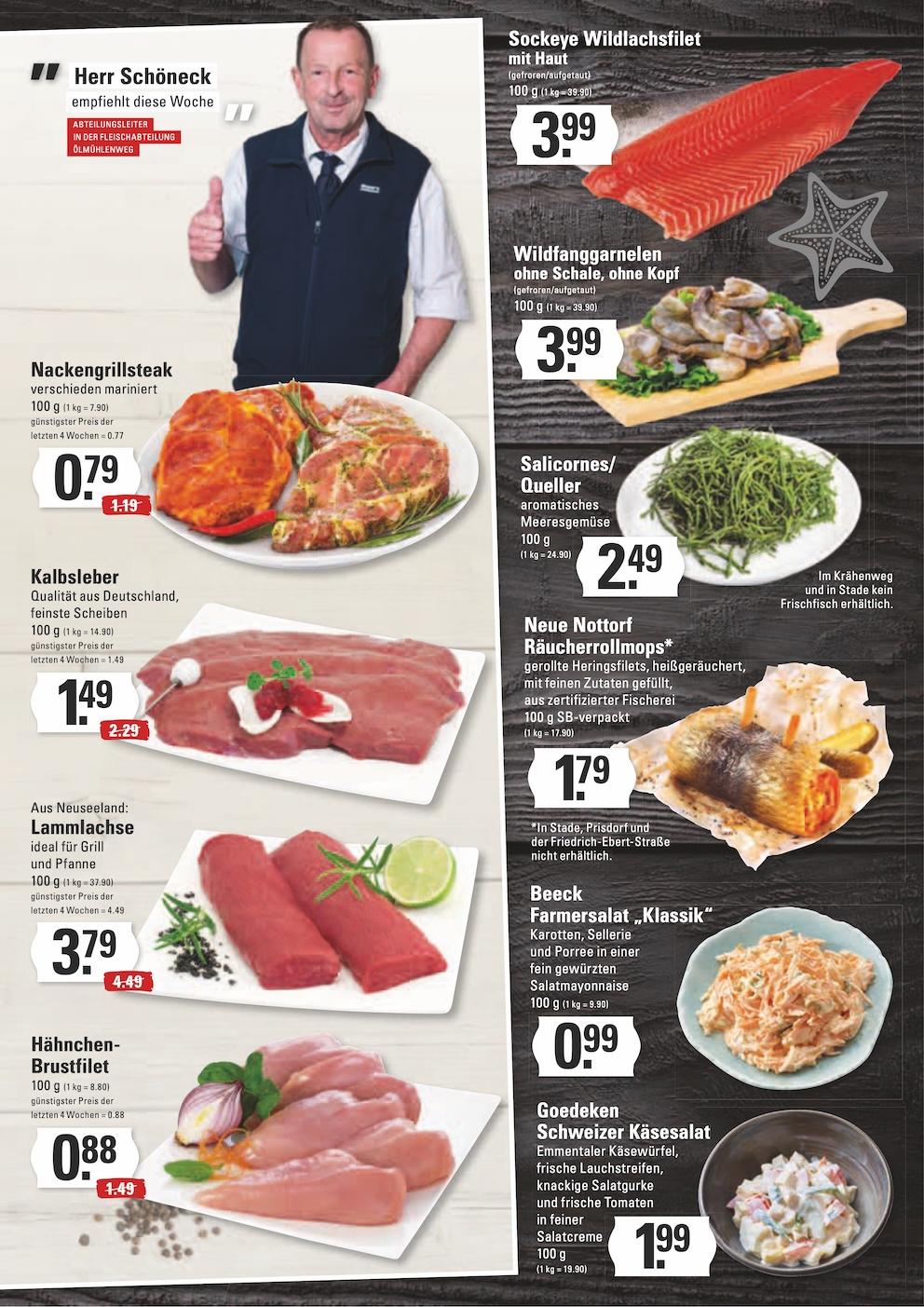 Edeka Prospekt ab Montag - Hamburg Seite 3