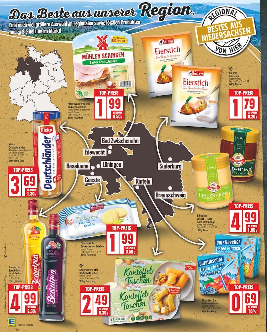 Edeka Prospekt ab Montag - Niedersachsen Seite 12