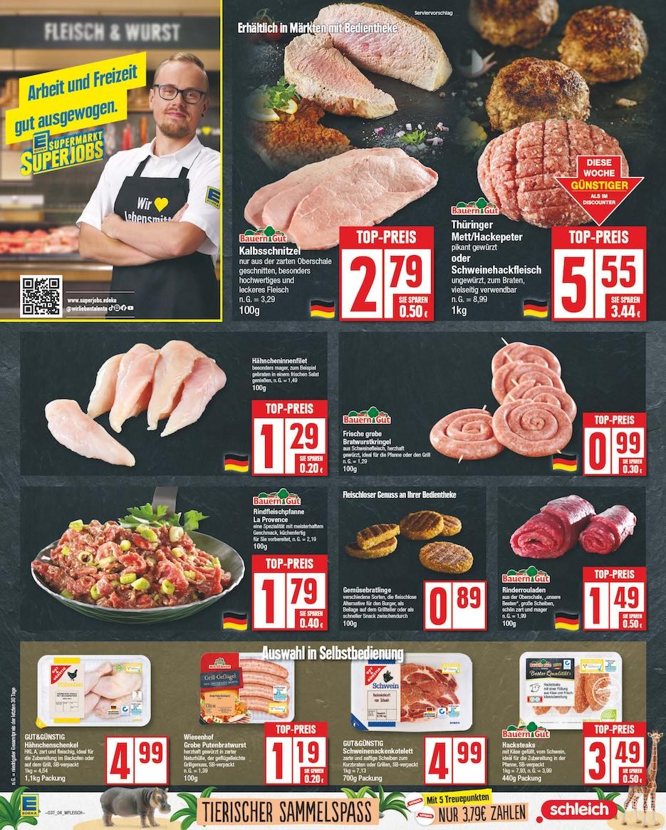 Edeka Prospekt ab Montag - Niedersachsen Seite 4