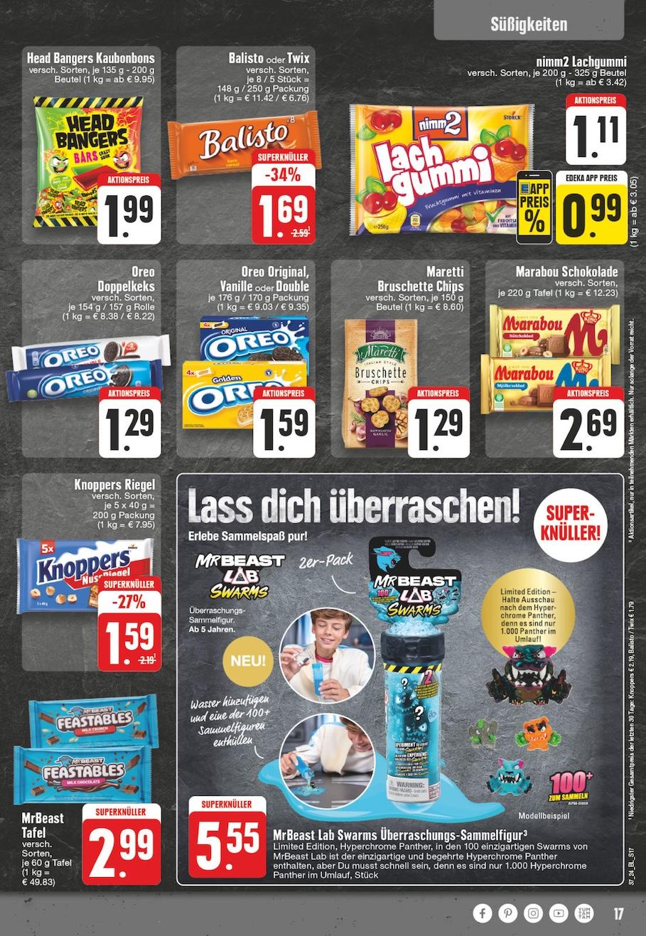 Edeka Prospekt ab Montag - Nordrhein - Westfalen Seite 17