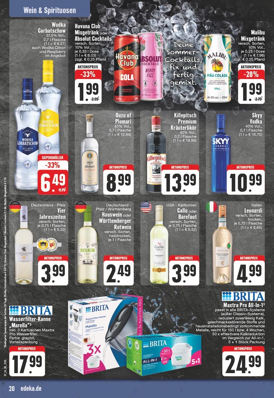 Edeka Prospekt ab Montag - Nordrhein - Westfalen Seite 20