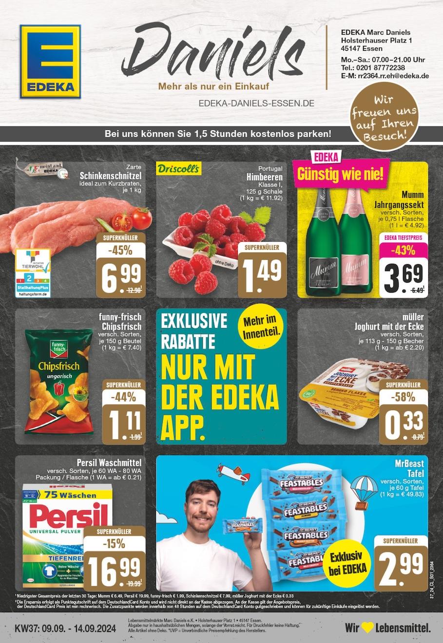 Edeka Prospekt ab Montag - Hessen Seite 1