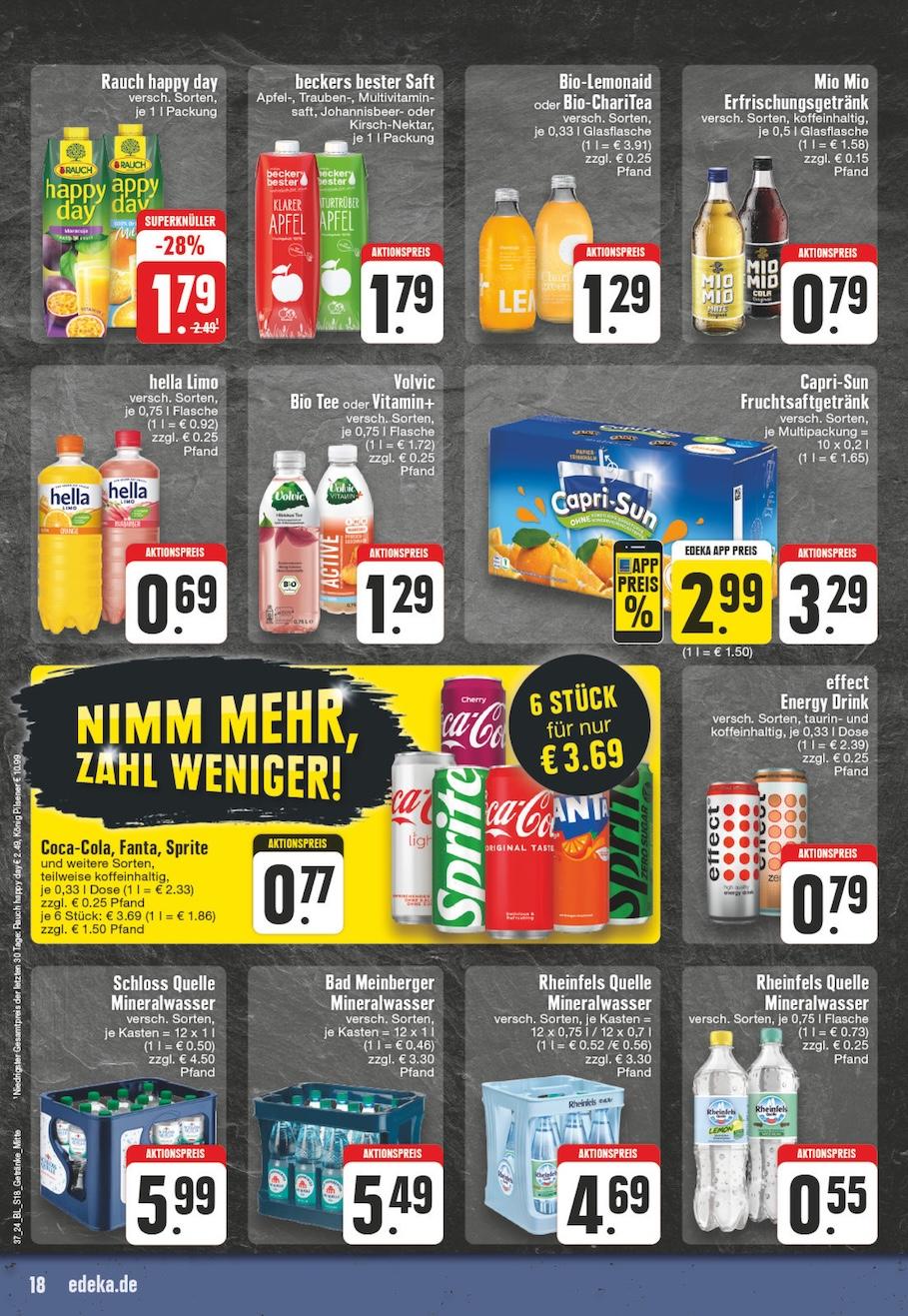 Edeka Prospekt ab Montag - Hessen Seite 18