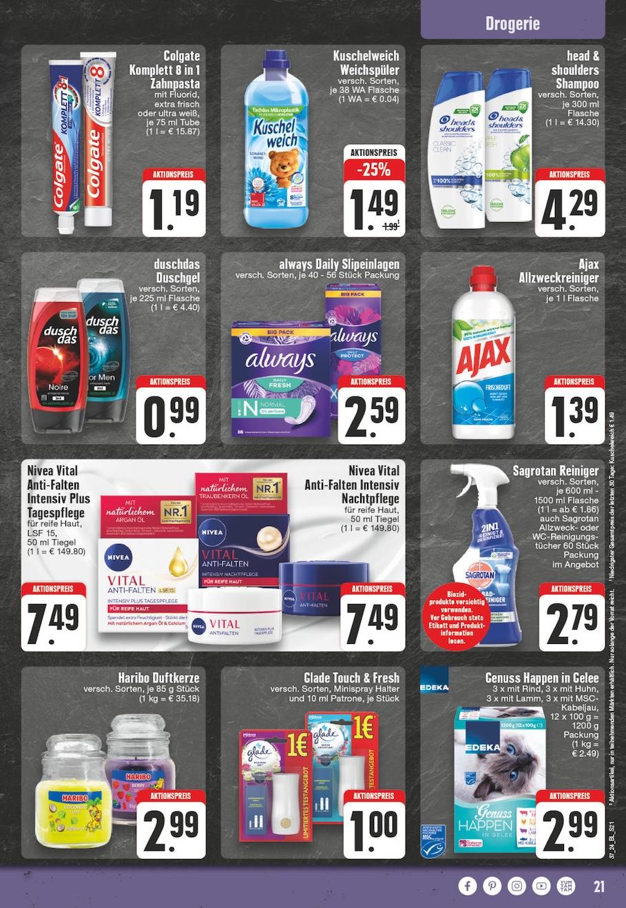Edeka Prospekt ab Montag - Hessen Seite 21