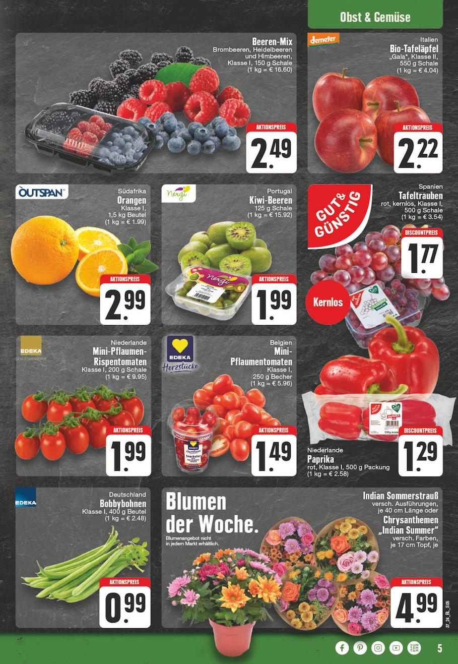 Edeka Prospekt ab Montag - Hessen Seite 5