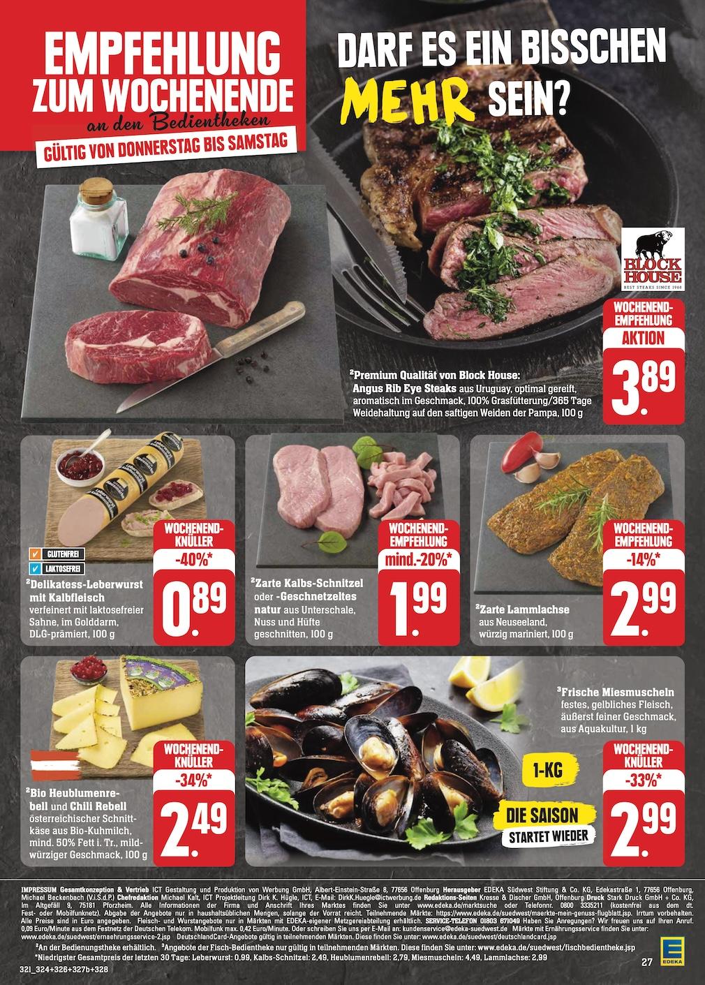 Edeka Prospekt ab Montag - Rheinland - Pfalz Seite 31
