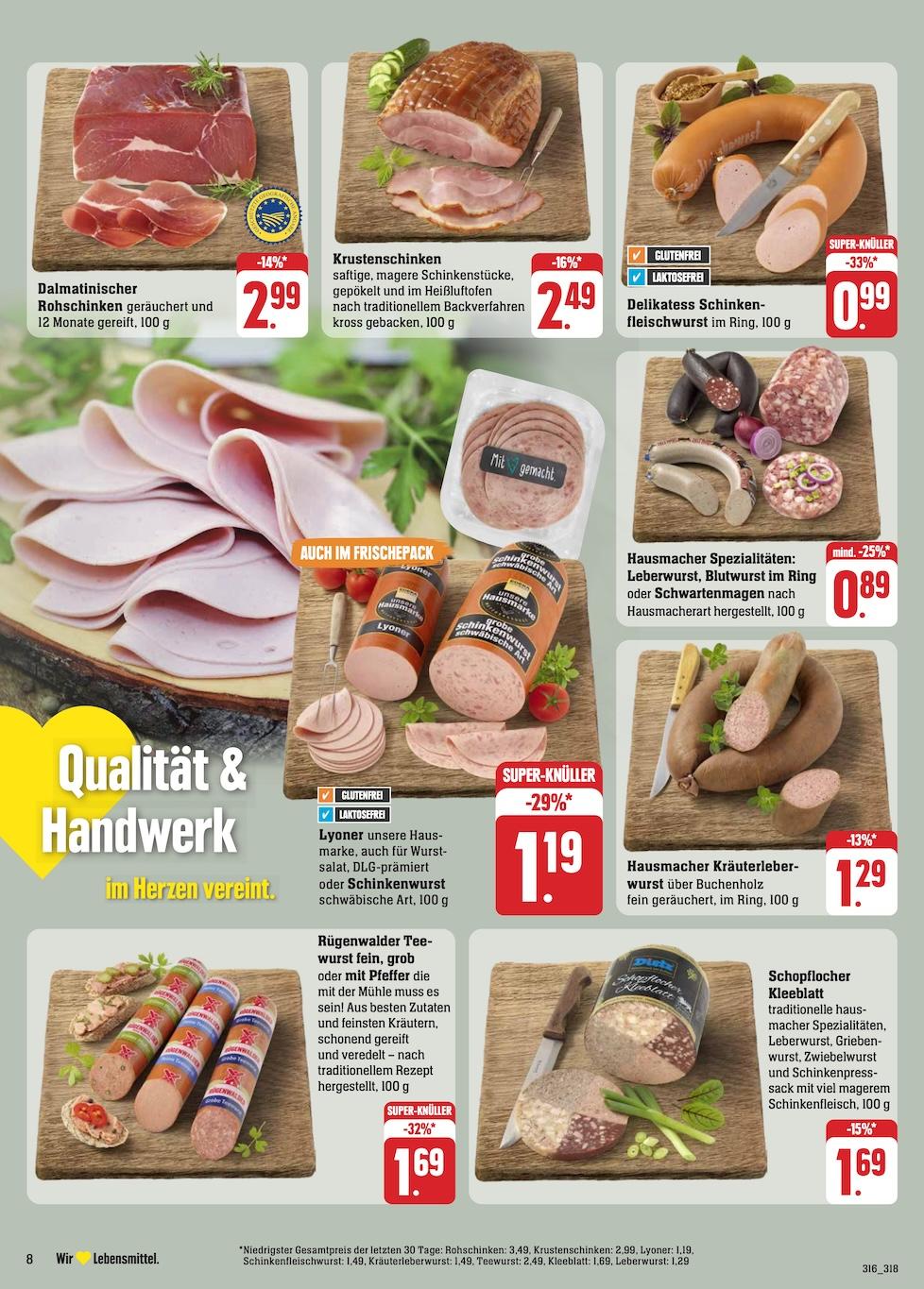 Edeka Prospekt ab Montag - Baden - Württemberg Seite 10