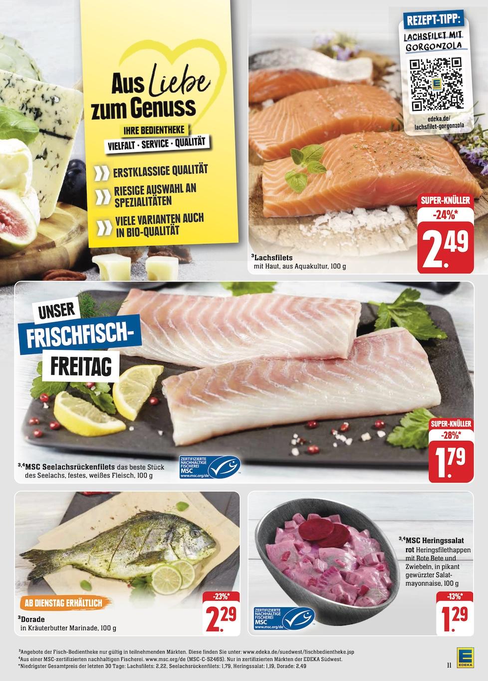 Edeka Prospekt ab Montag - Baden - Württemberg Seite 13
