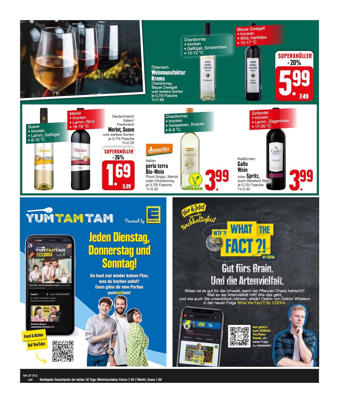 Edeka Prospekt ab Montag - Bayern Süd Seite 12