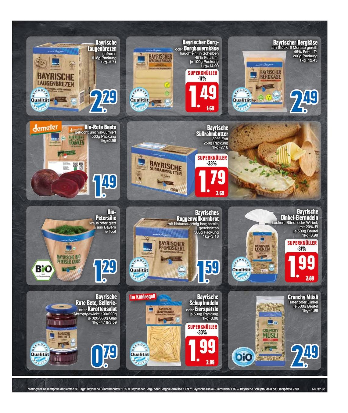 Edeka Prospekt ab Montag - Bayern Süd Seite 5