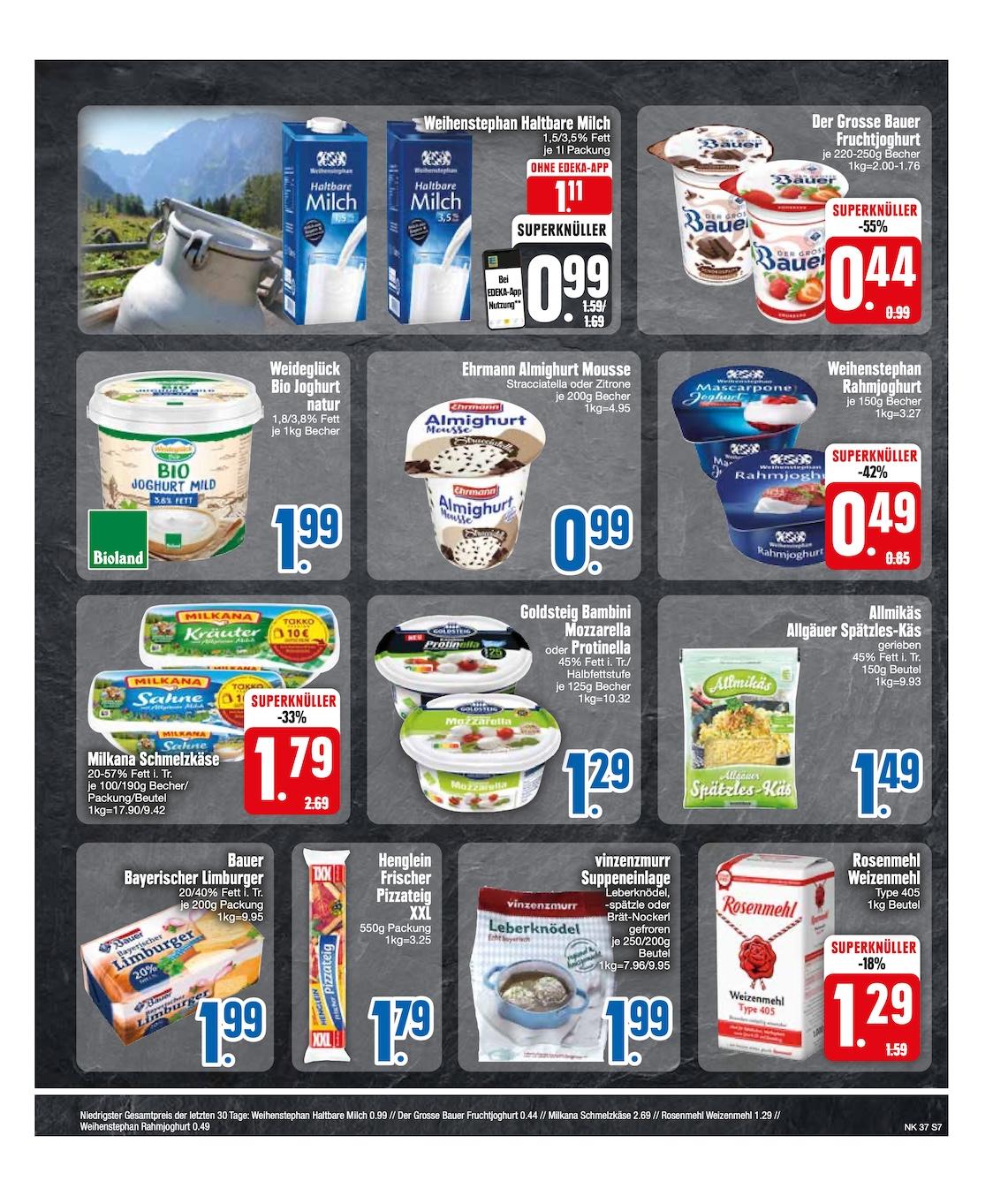 Edeka Prospekt ab Montag - Bayern Süd Seite 7