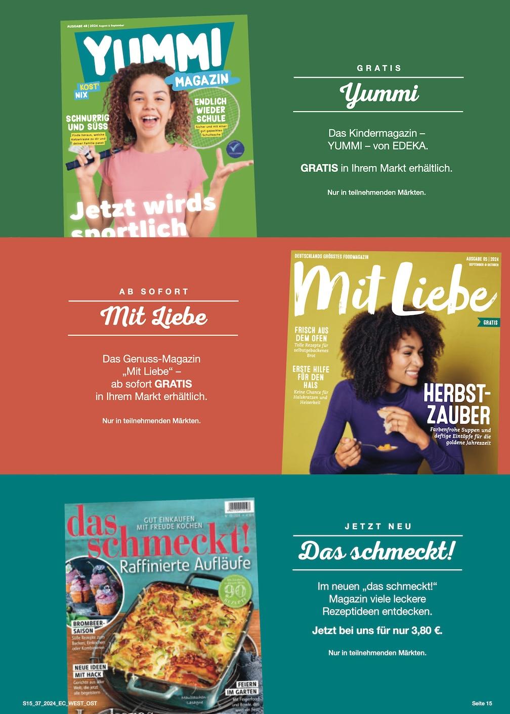 Edeka Prospekt ab Montag - Bayern Nord Seite 15