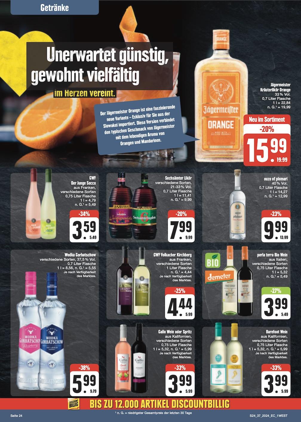 Edeka Prospekt ab Montag - Bayern Nord Seite 24
