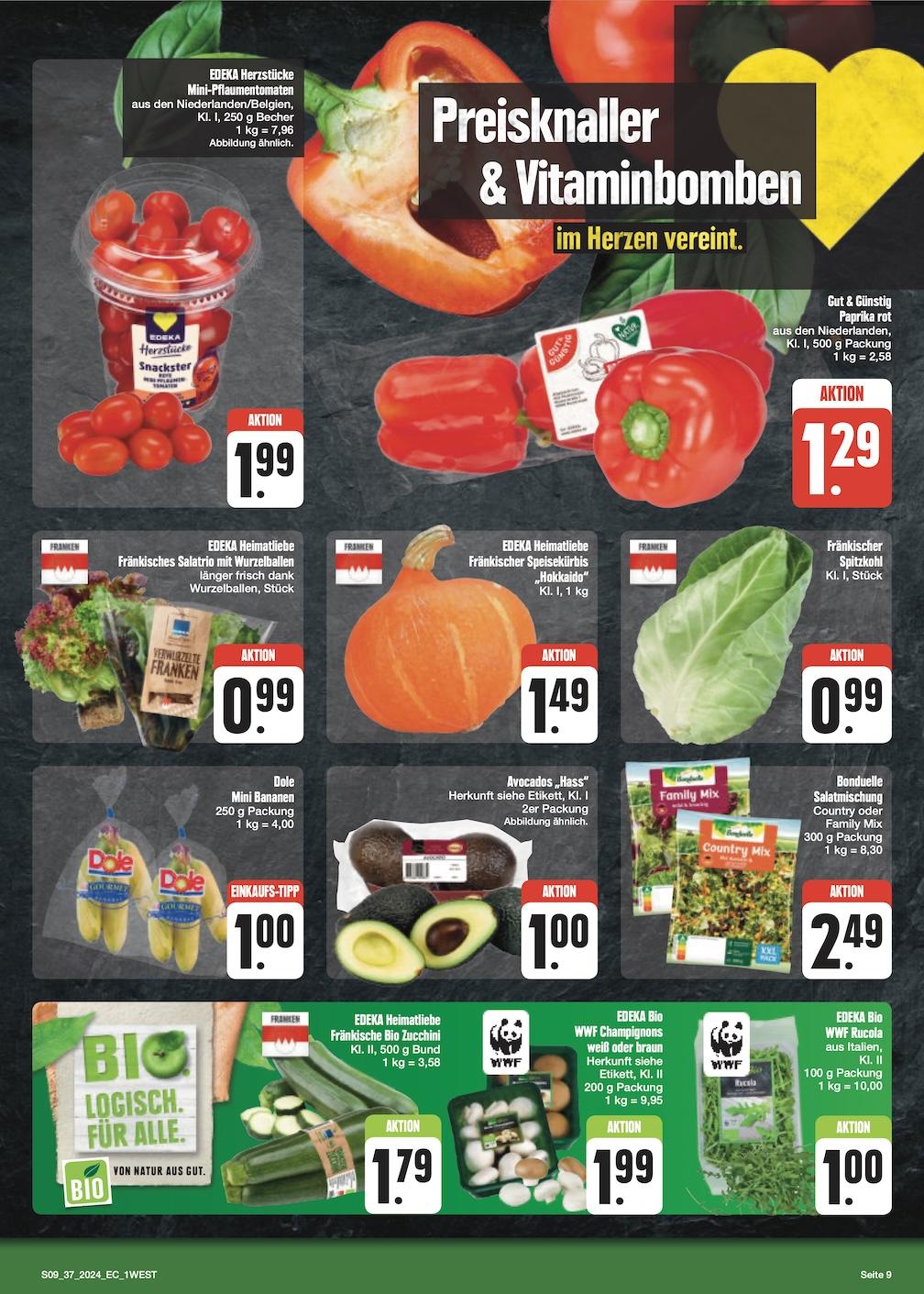 Edeka Prospekt ab Montag - Bayern Nord Seite 9