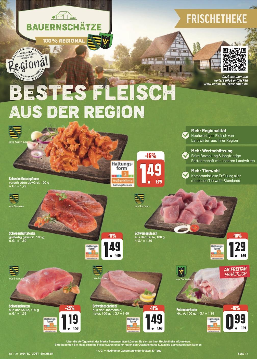 Edeka Prospekt ab Montag - Sachsen Seite 11