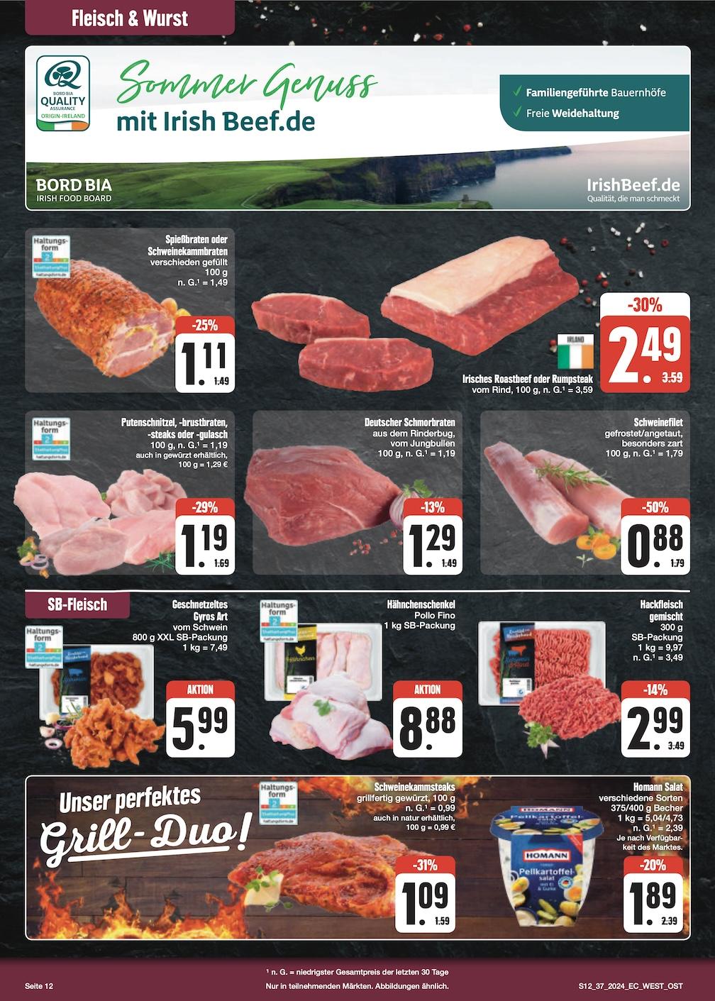 Edeka Prospekt ab Montag - Sachsen Seite 12