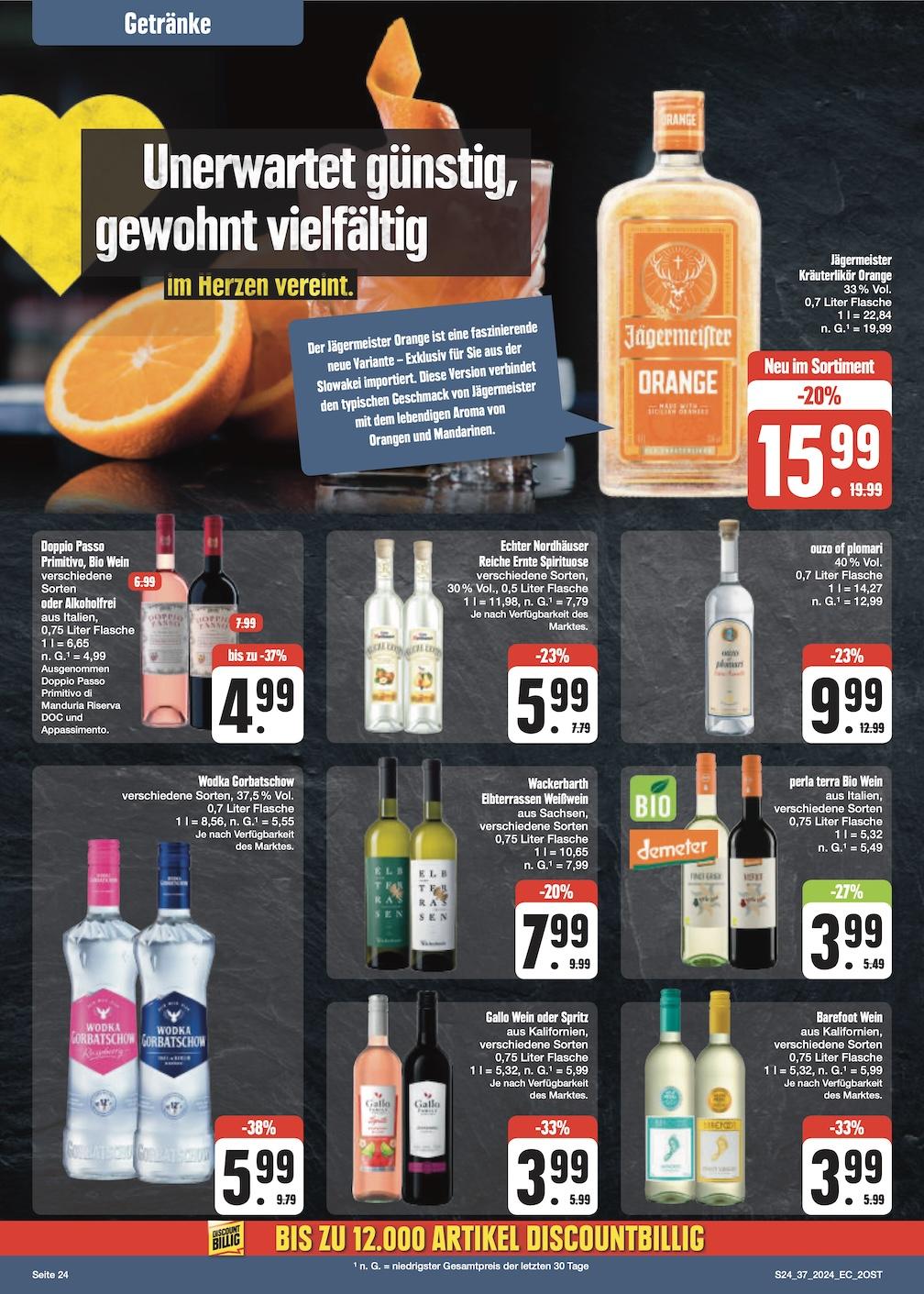 Edeka Prospekt ab Montag - Sachsen Seite 24
