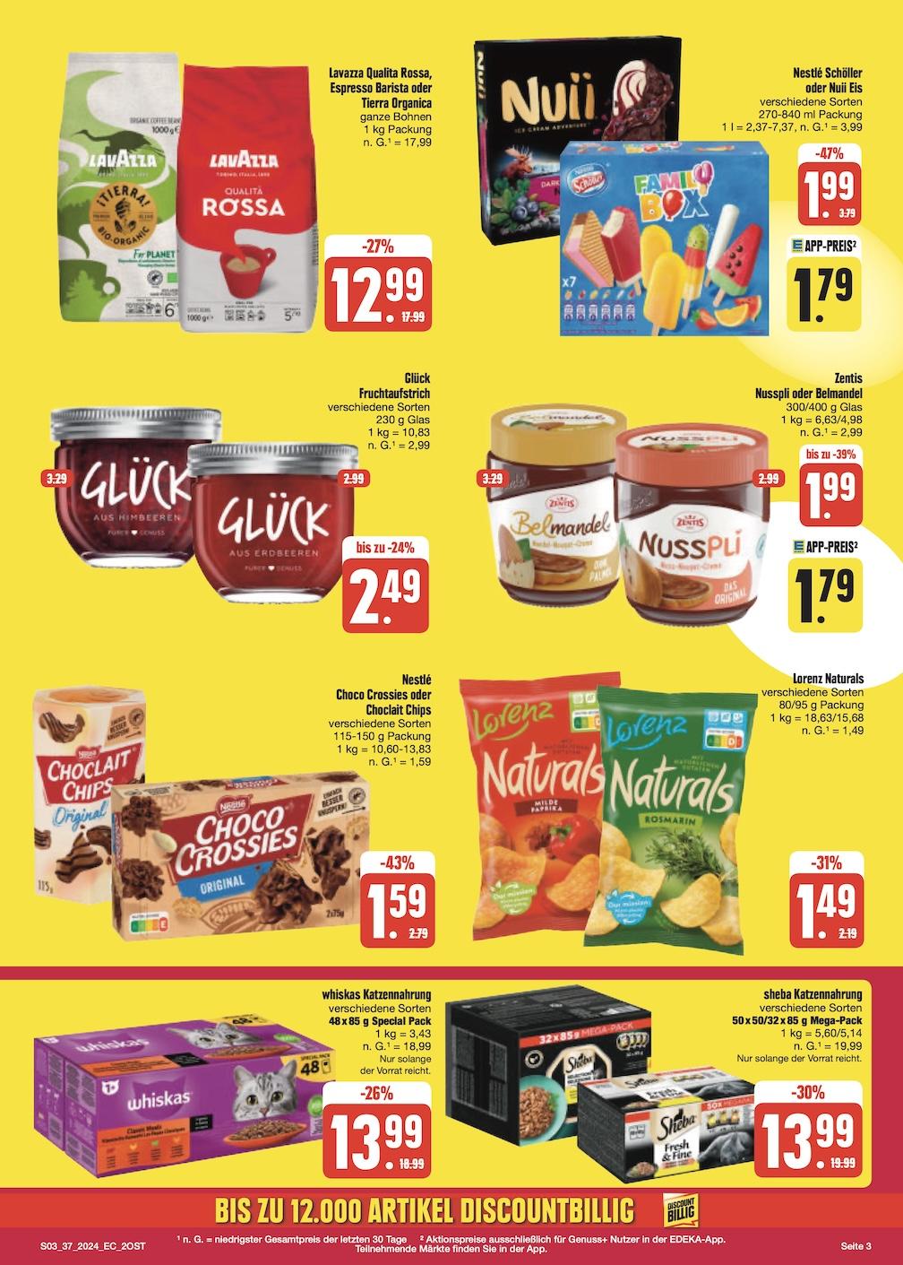 Edeka Prospekt ab Montag - Sachsen Seite 3