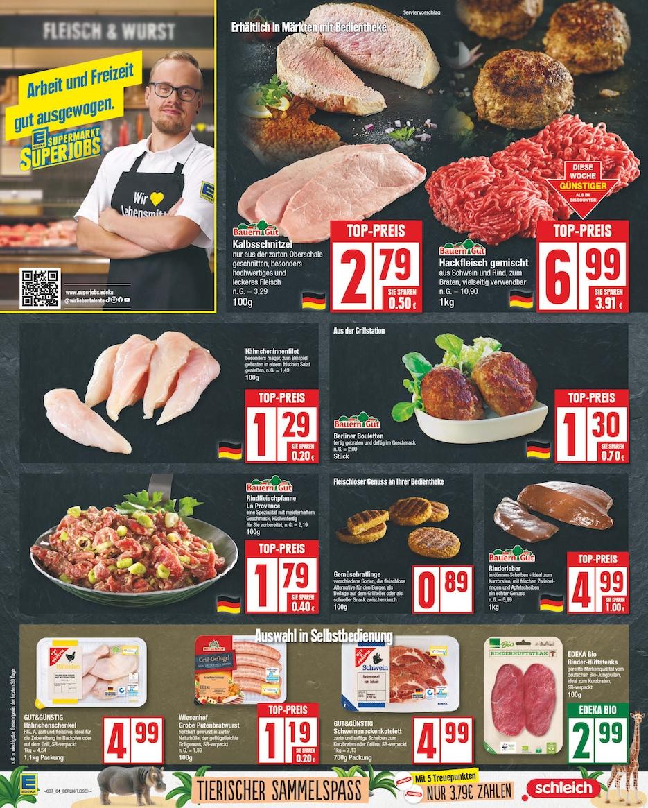 Edeka Prospekt ab Montag - Berlin Seite 4