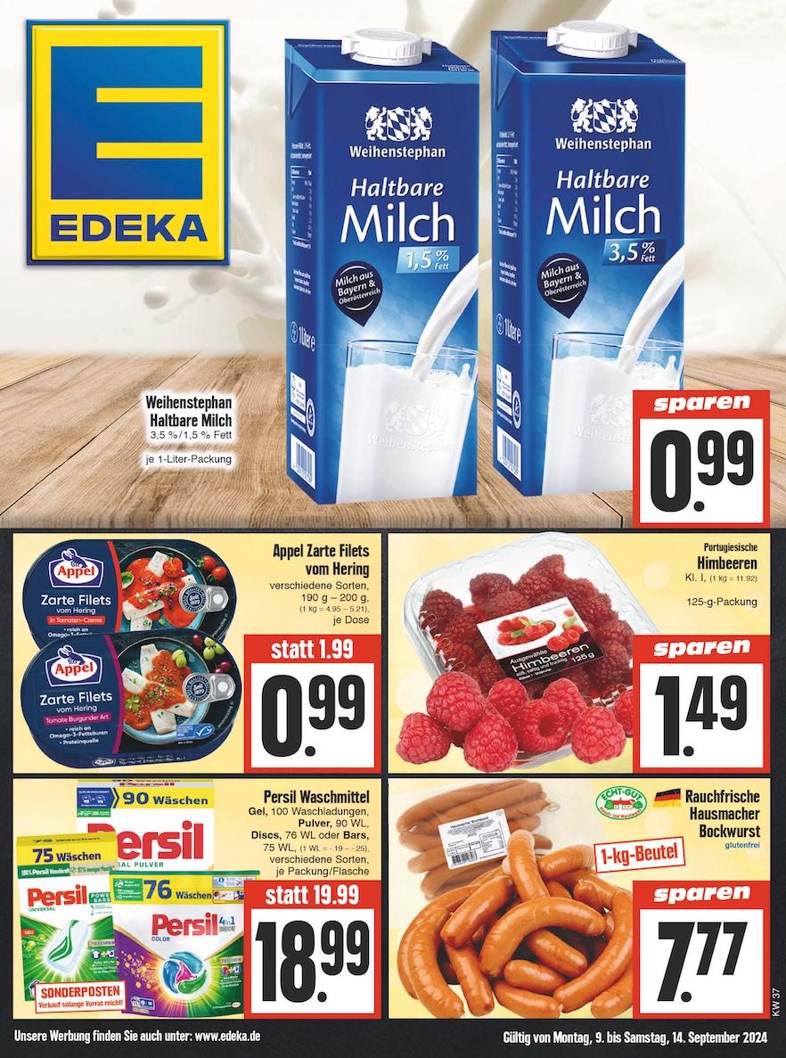 Edeka Prospekt ab Montag - Thüringen Seite 1