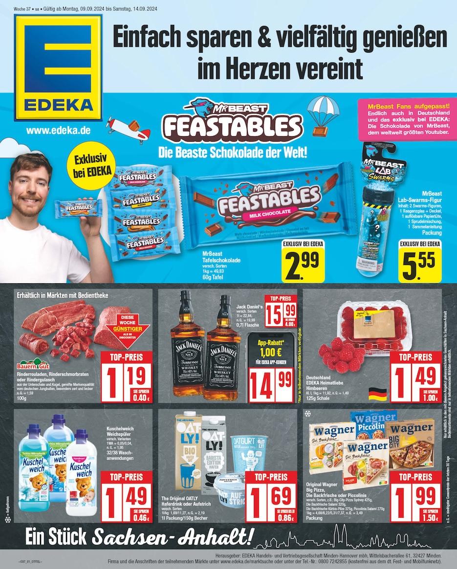 Edeka Prospekt ab Montag - Sachsen-Anhalt Seite 1