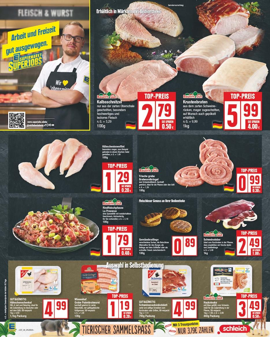 Edeka Prospekt ab Montag - Sachsen-Anhalt Seite 4