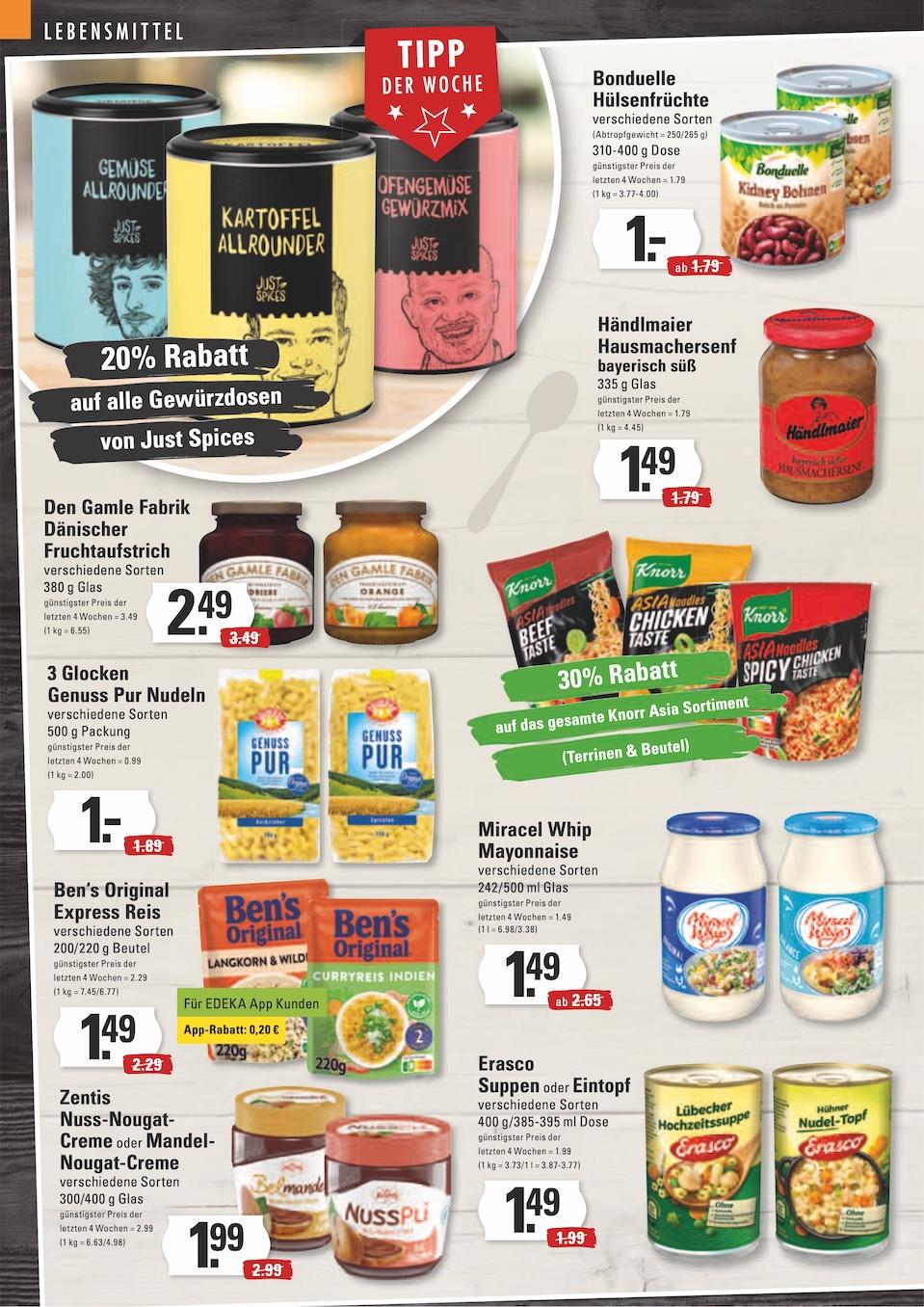 Edeka Prospekt ab Montag - Hamburg Seite 12